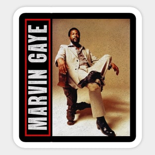 Marvin Gaye // Vintage Sticker